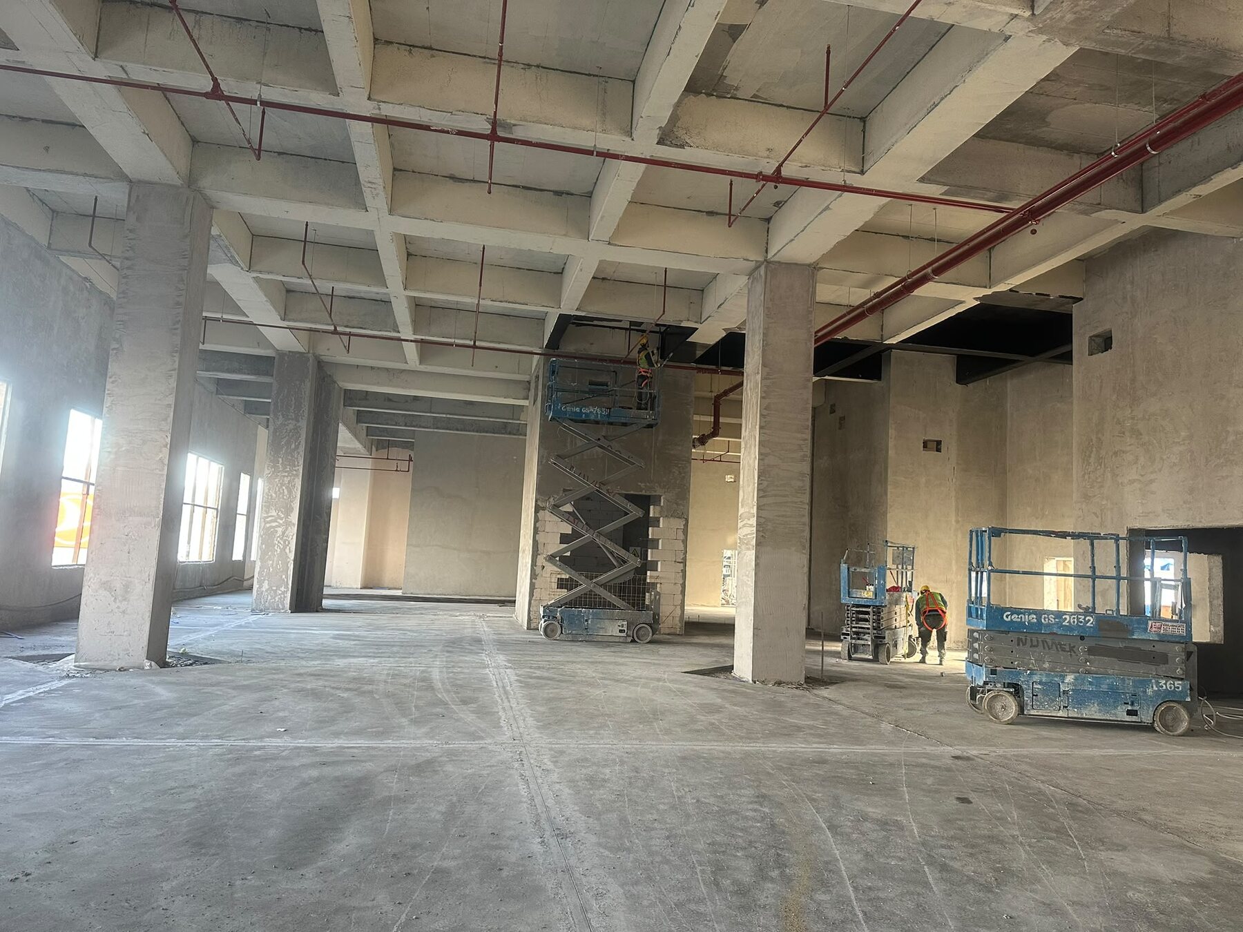İstanbul Havalimanı B Zone iç mekân saha uygulaması