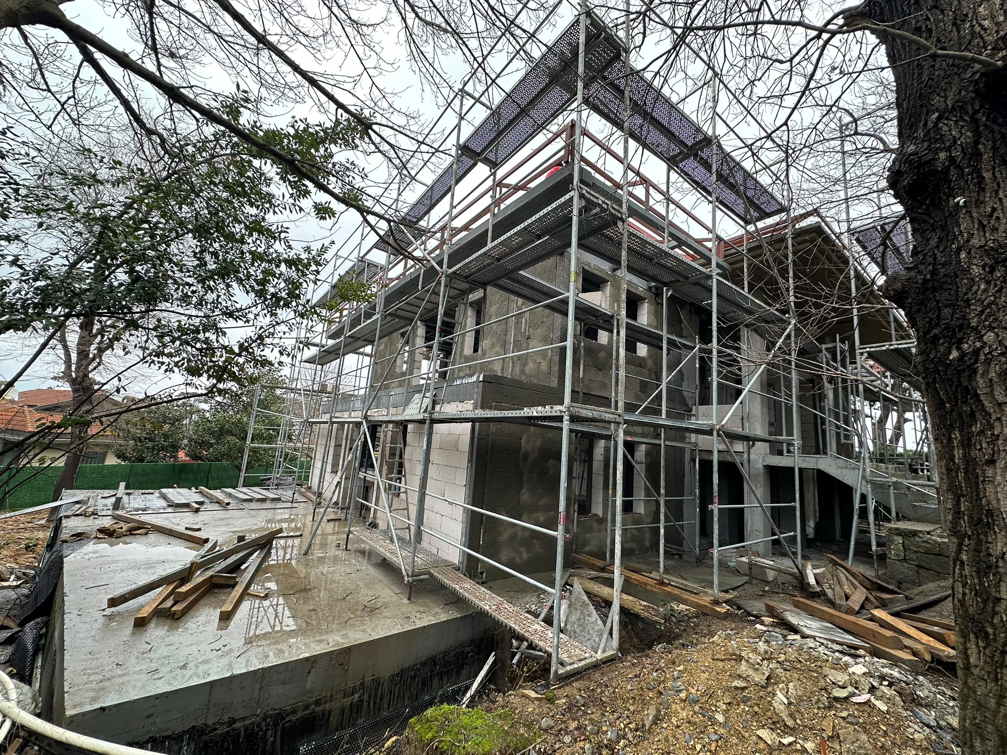 Tarabya Yavuz Kalkavan Villa yapısal renovasyon çalışmaları